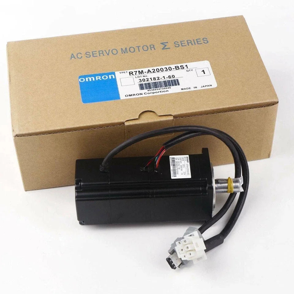 Omron R7M-A20030-BS1 Servo Motor for Automation Systems