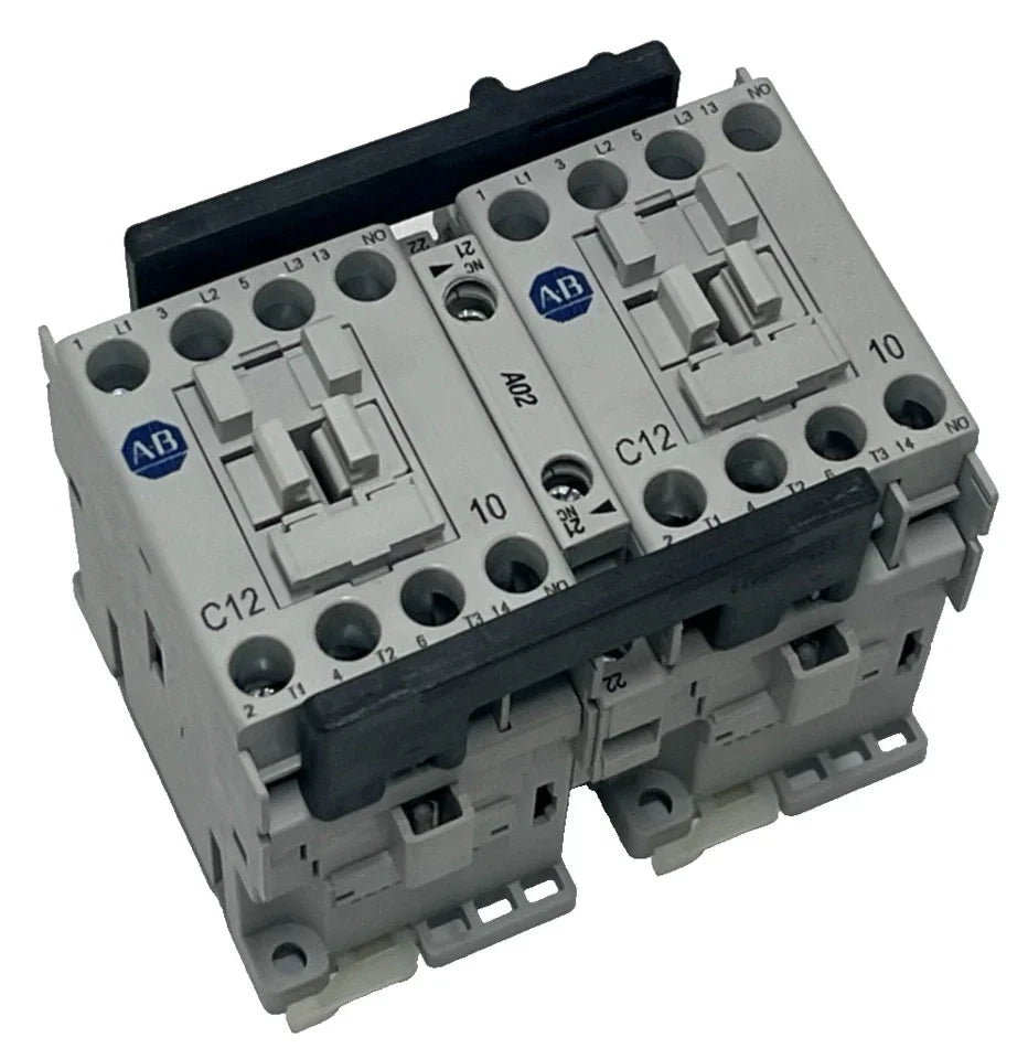 104-C12D22 | Allen-Bradley 12 Amp IEC Reversing Contactor