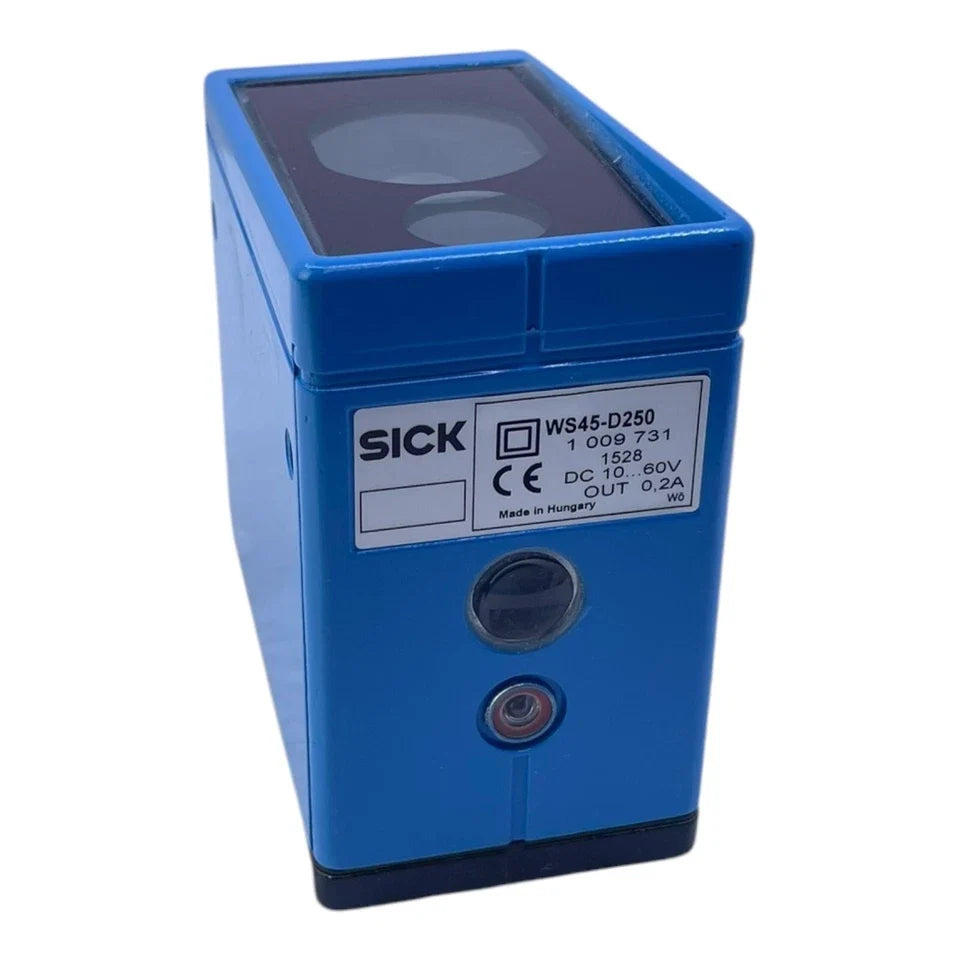 WS45-D250 | SICK W45 Through-Beam Photoelectric Sensor Sender, IR, Heated Lens