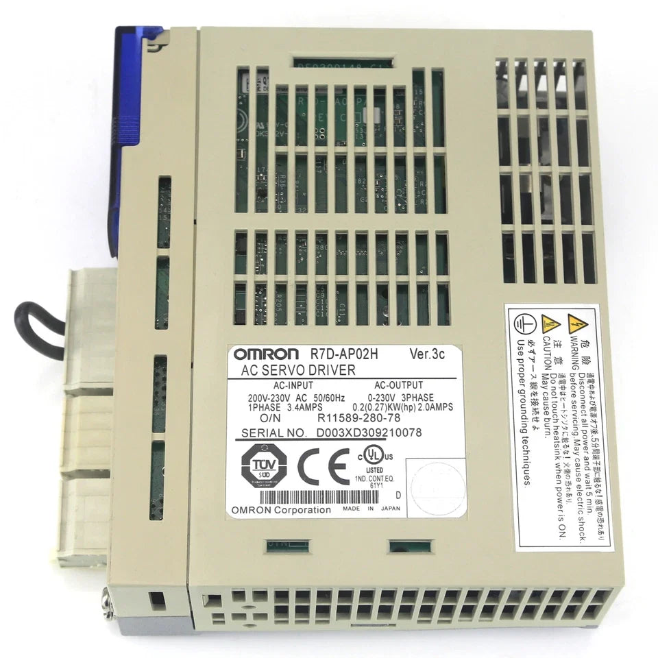 Omron R7D-AP02H SMARTSTEP A Servo Drive for Motion Control