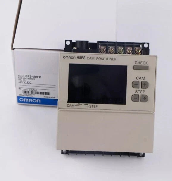 Omron H8PS-8BFP Cam Positioner 8 Output 24VDC Encoder Input LCD
