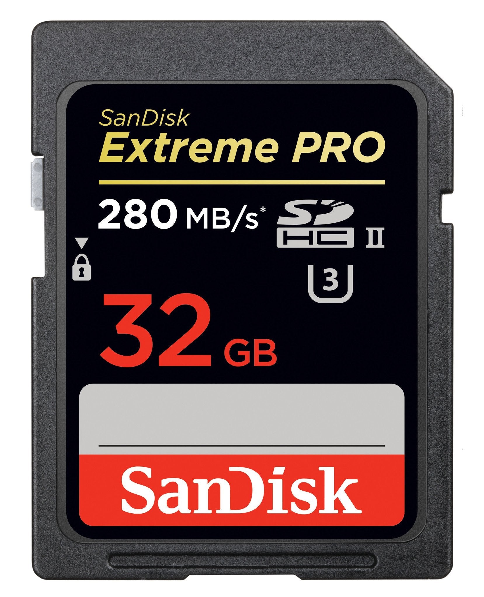 SanDisk Extreme Pro SDHC 32GB UHS-II (U3) Memory Card 280 MB/s
