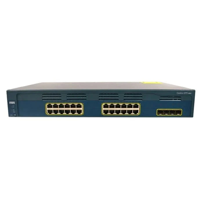 WS-C2970G-24TS-E | Cisco Catalyst 2970 24-Ports 10/100/1000T + 4 SFP Enhanced Image