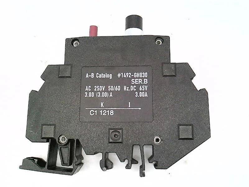 1492-GH030 | Allen-Bradley Miniature Circuit Breaker 3.0A 250VAC