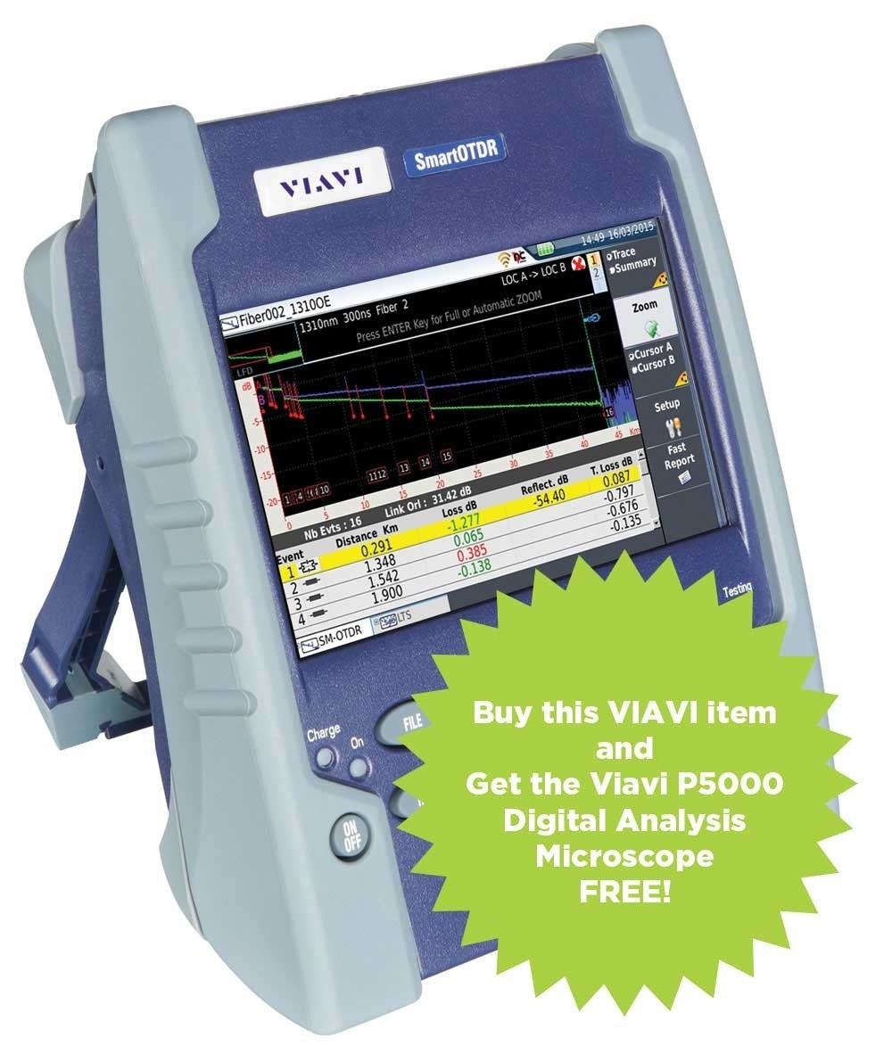Viavi SmartOTDR Kit (1310/1550 Nm) With Smart Link Mapper
