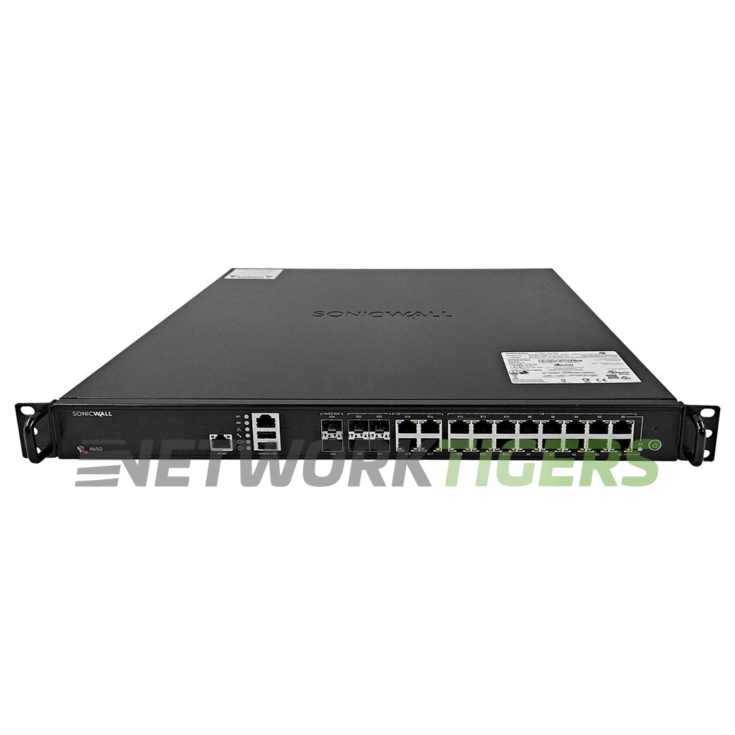 SonicWall NSA 4650 01-SSC-1938 6.0 Gbps Firewall - NON-TRANSFERABLE