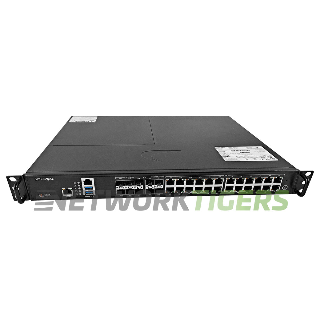 SonicWall 02-SSC-4326 NSA 3700 5.5 Gbps Gen 7 Firewall - NON-TRANSFERABLE