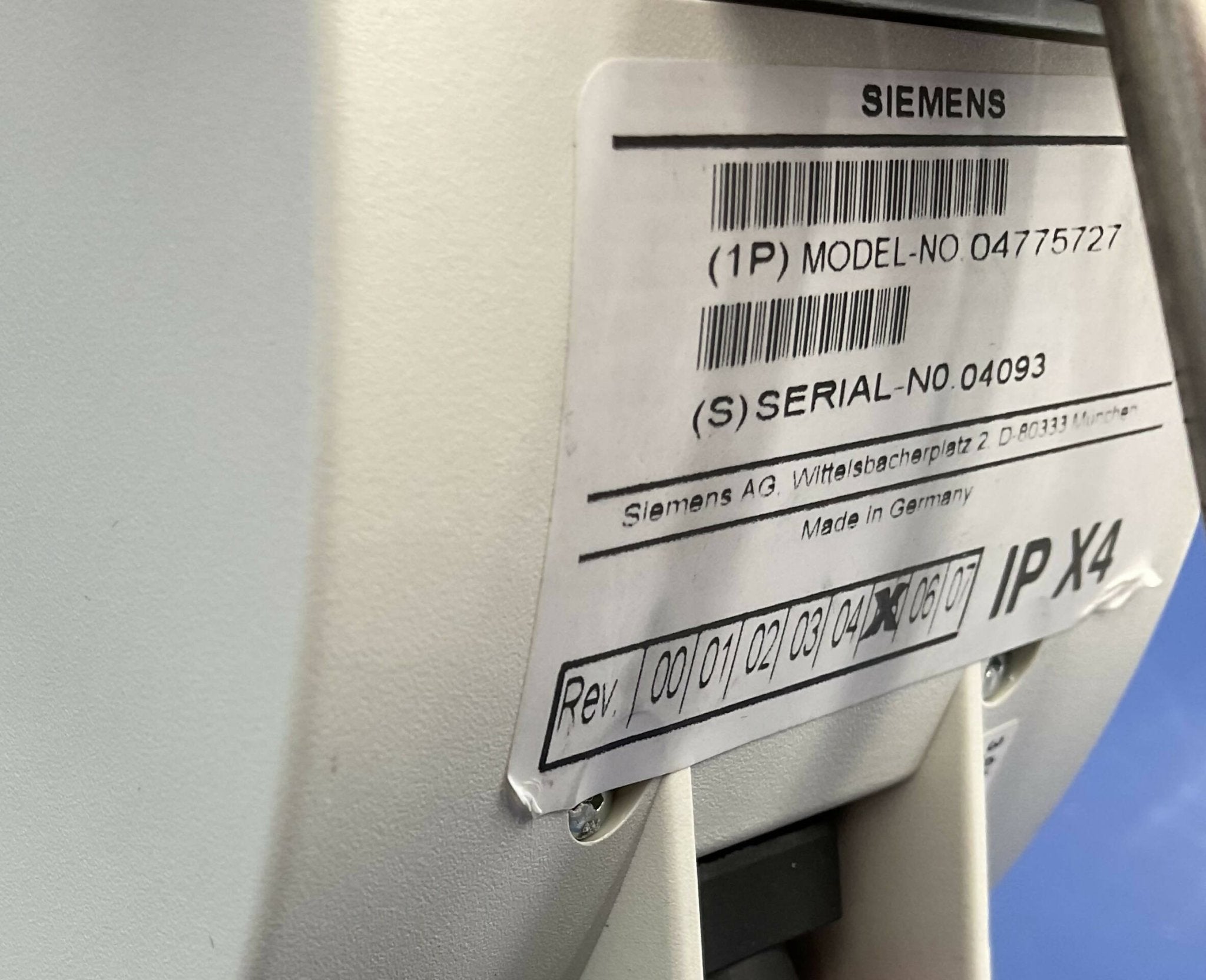 Stand Control Module (SCM) (04775727/4775727) SIEMENS
