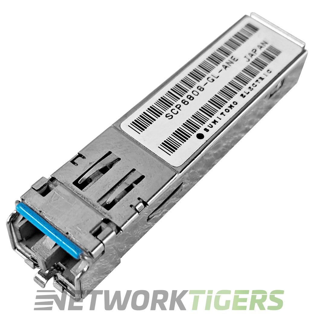 Sumitomo Electric SCP6808-GL-ANE 1 Gigabit 1310nm SMF 15km IR-1 Transceiver SFP