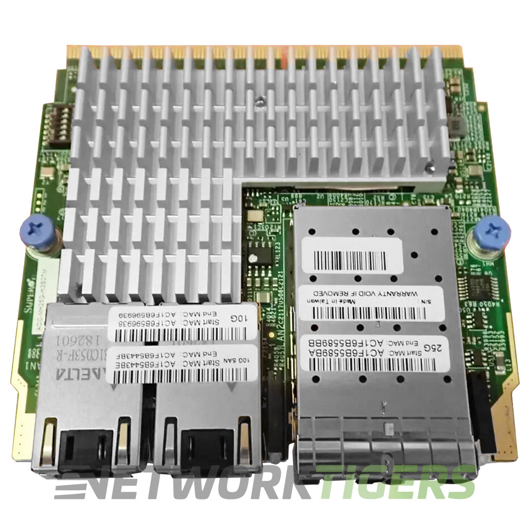 SuperMicro AOC-MH25G-m2S2T 2x 25GB SFP28 2x 10GB RJ45 Ethernet Adaptor