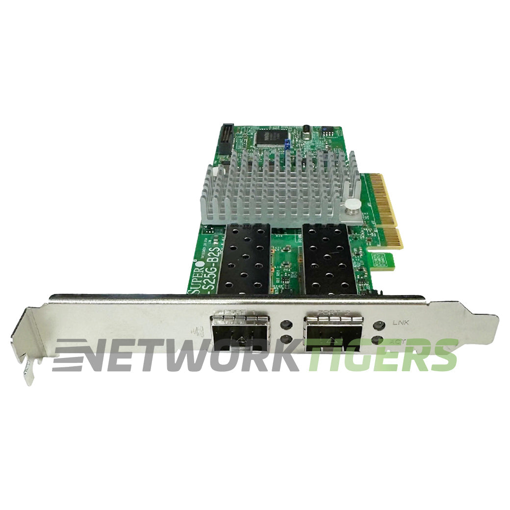 SuperMicro AOC-S25G-b2S 2x 25GB SFP28 PCIe 3.0 x8 Server Add On Card