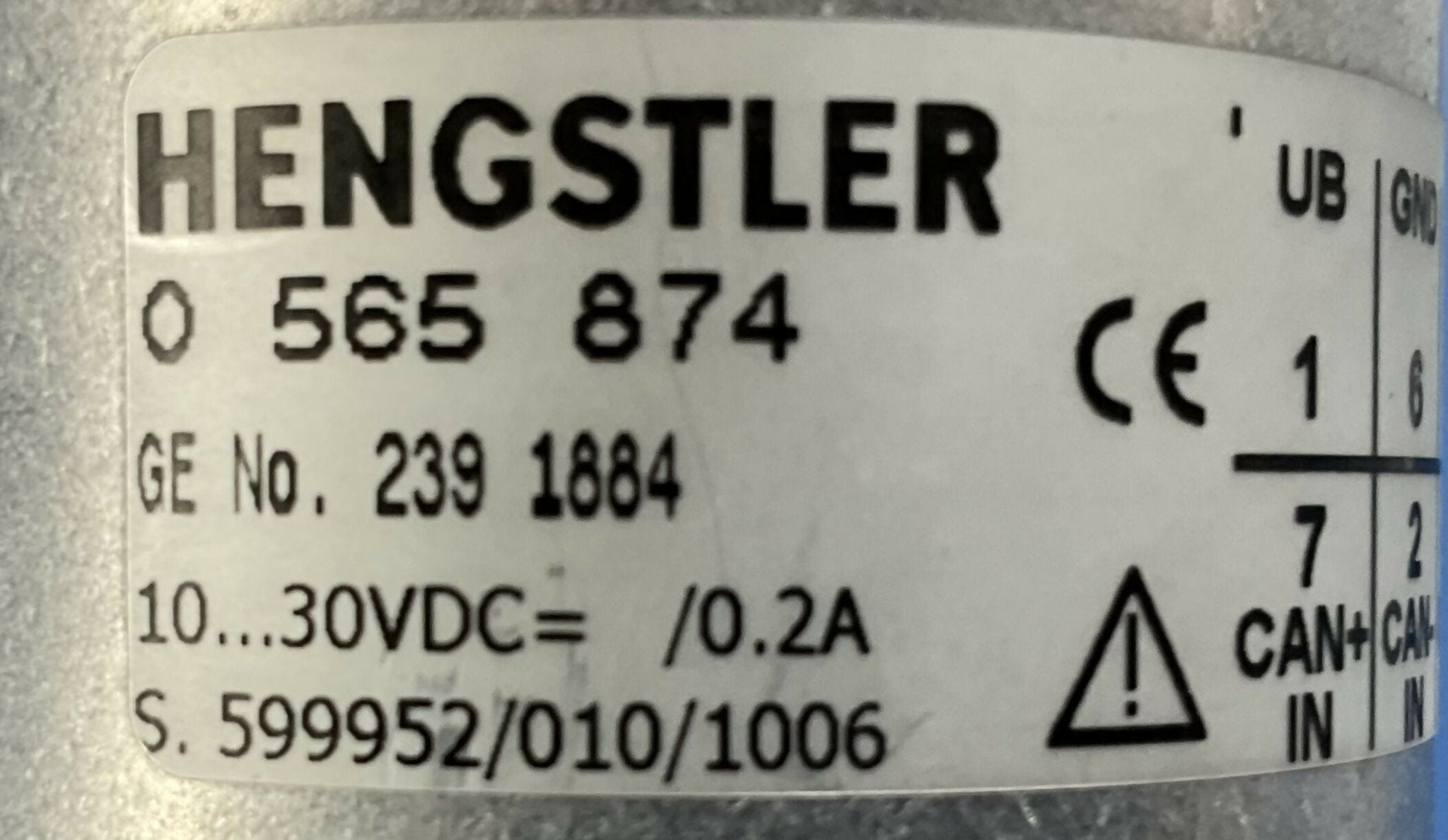 Table Height Encoder (2391884) GE