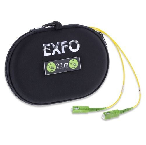 EXFO Single Mode Test Cord Box, SC/APC to SC/APC, 20 Meters