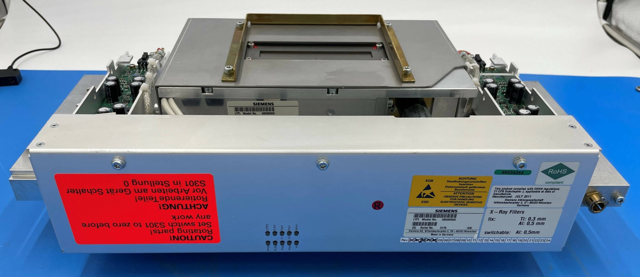 TUBE COLLIMATOR Z60 (8096500/8096617/8097540) SIEMENS