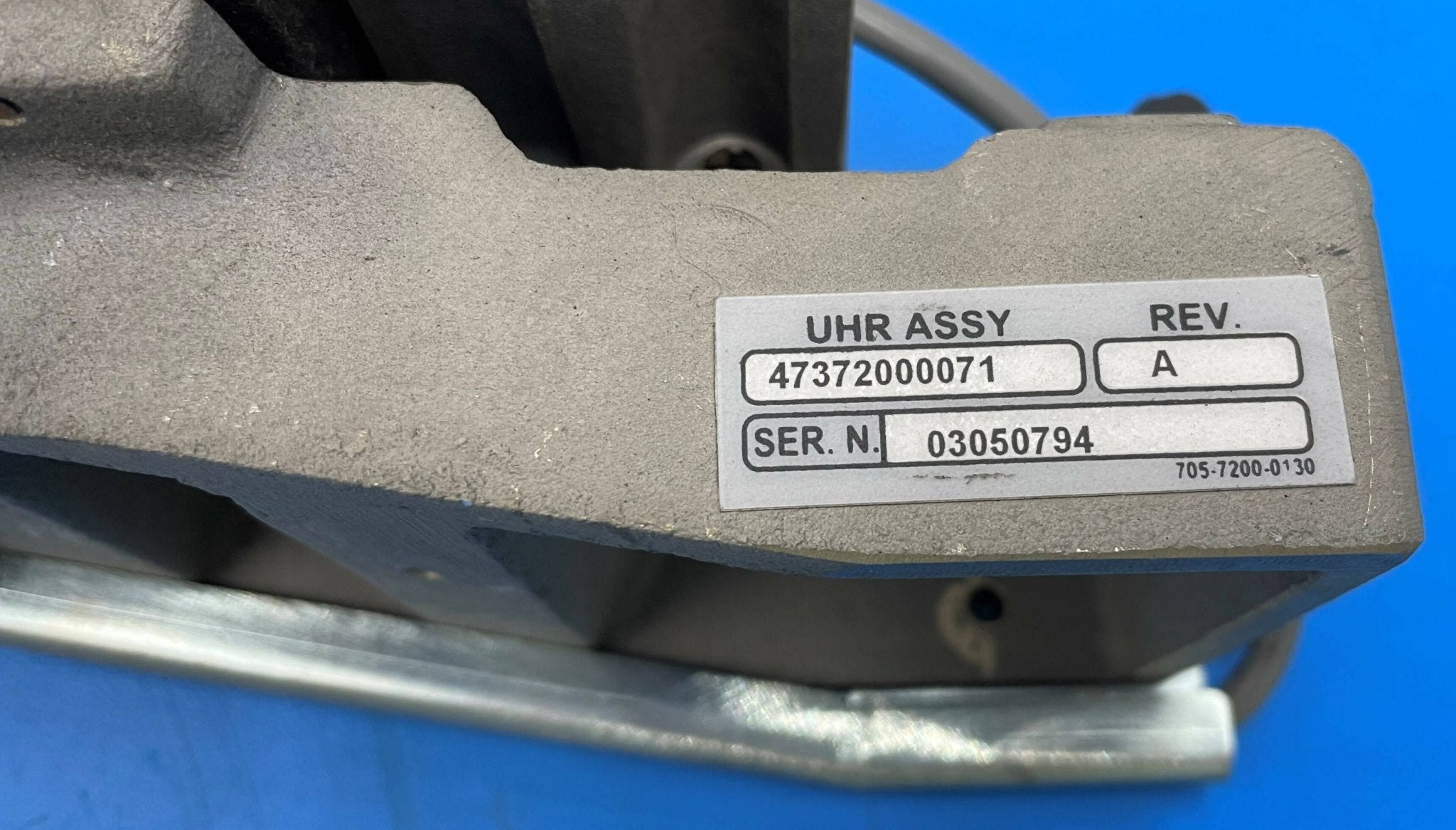 UHR ASSEMBLY (07272896/7272896/47372000071) SIEMENS