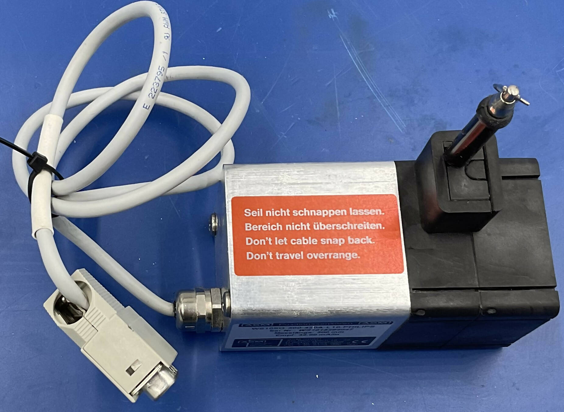 WIRE POSITION SENSOR (WS10SG-500-420A-L-10) PHILIPS