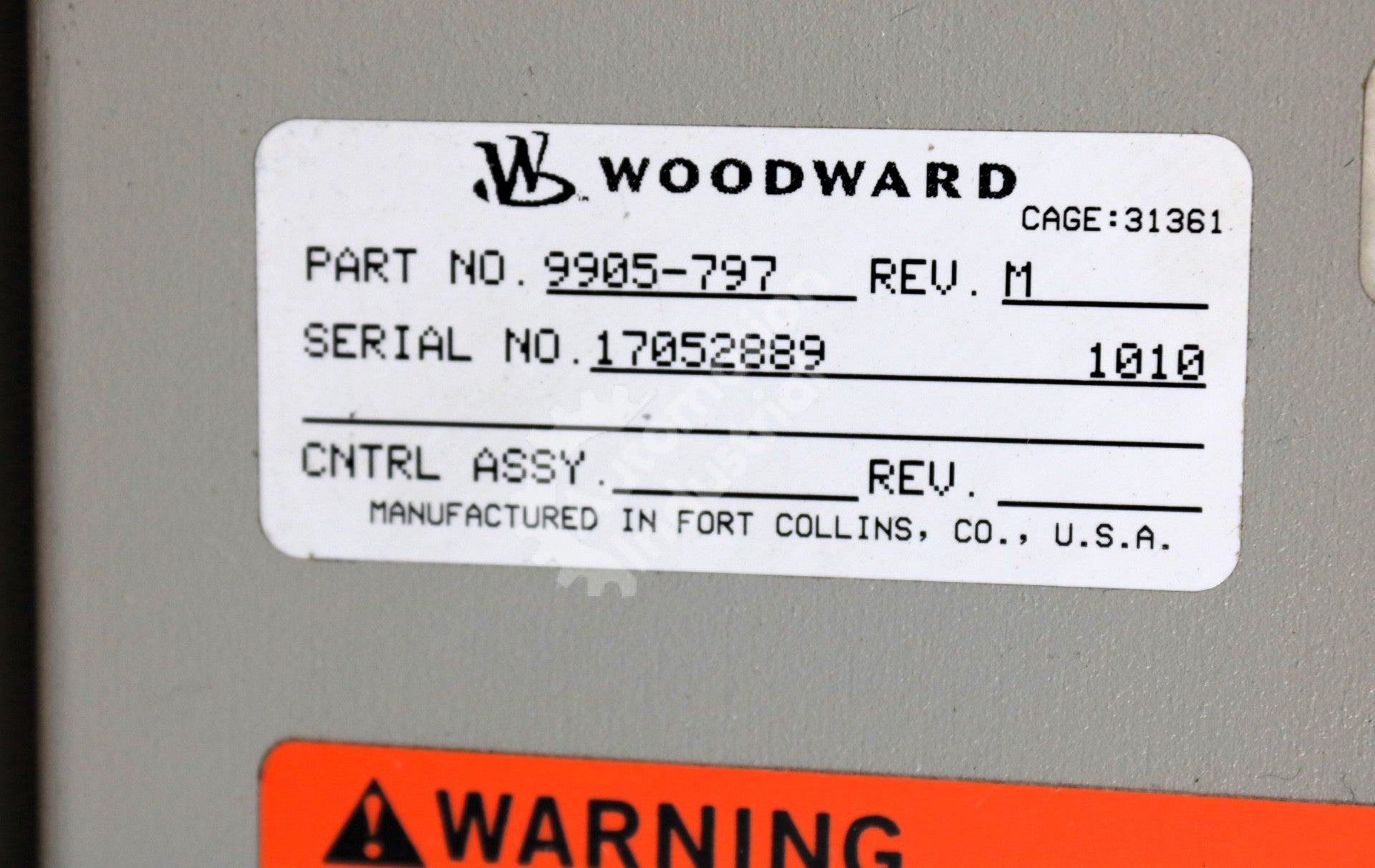 9905-797 by Woodward 3 Phase Microprocessor DSLC Master Synchronizer Series