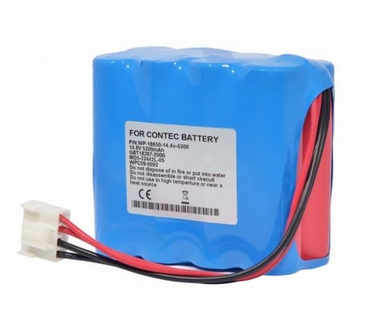 WPC09-0092 M05-32442L-05 Battery for CONTEC ECG1201G WP-18650-14.4-5200