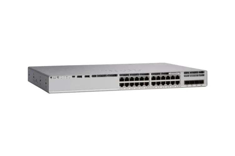 Cisco C9200L-24P-4X-E Catalyst 9200L 24-Port PoE+ Managed Network Switch