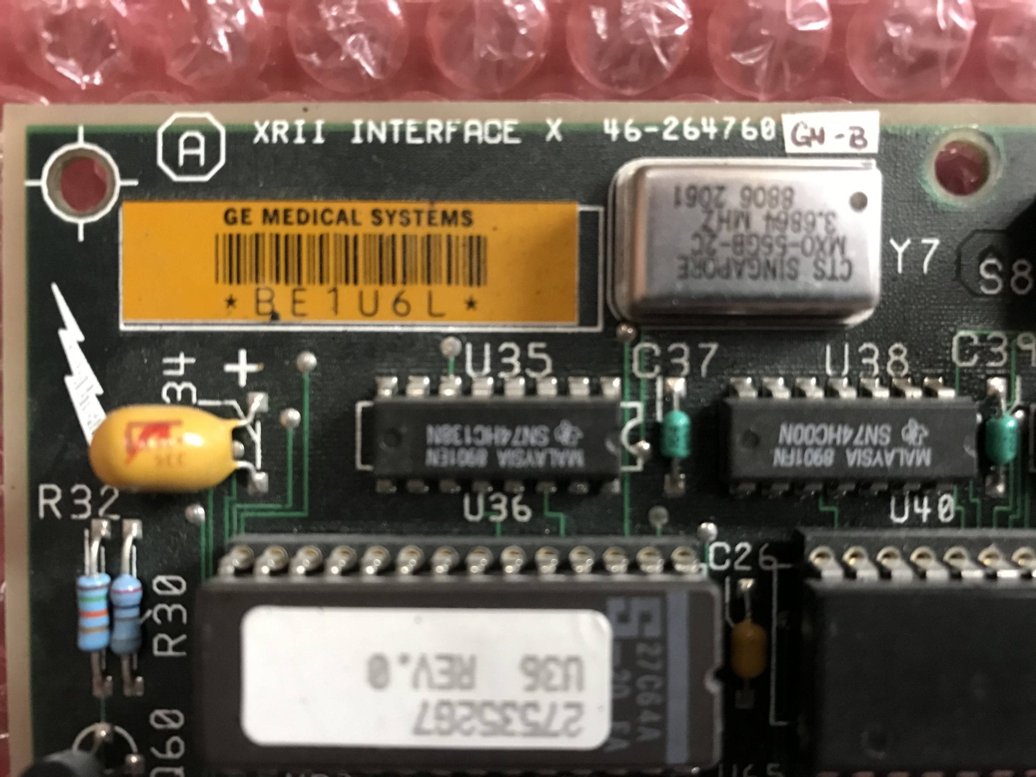 XRII Interface X (46-264760 G4-B) GE Advantx