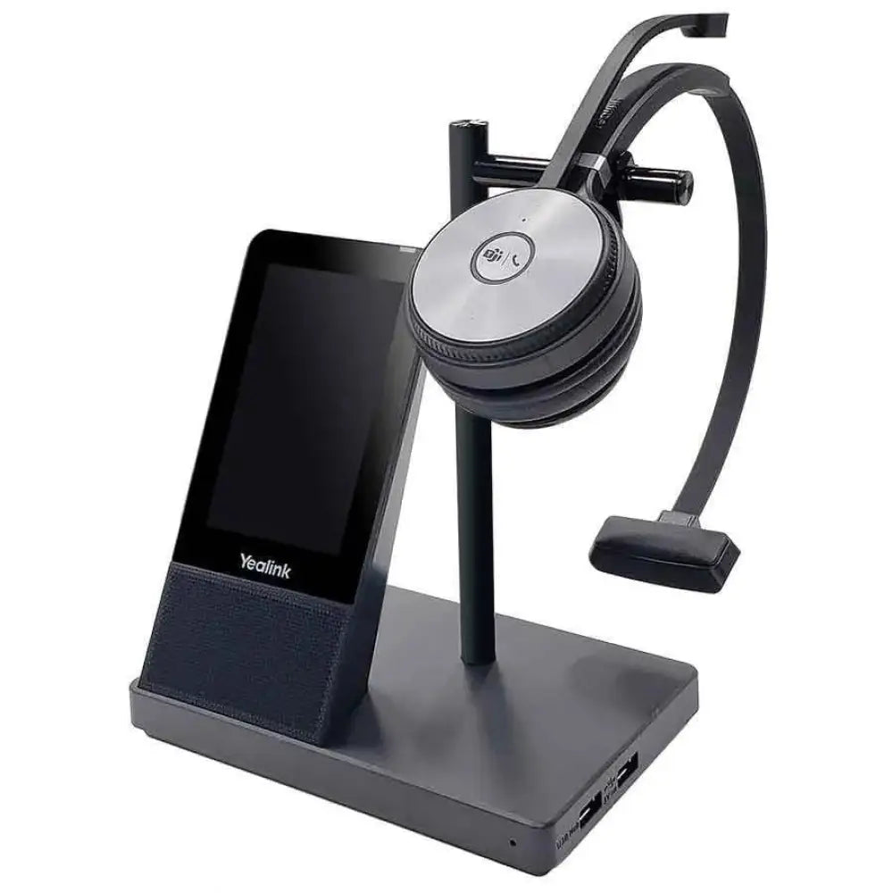 Yealink WH66 Mono UC Workstation DECT Wireless Headset WH66-MONO-UC 1308007 - New