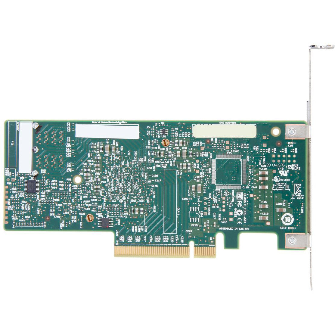 LSI00344 9300-8i SGL SAS 8 puertos 12 Gb/s PCIE3.0 HBA Tarjeta controladora Marrón