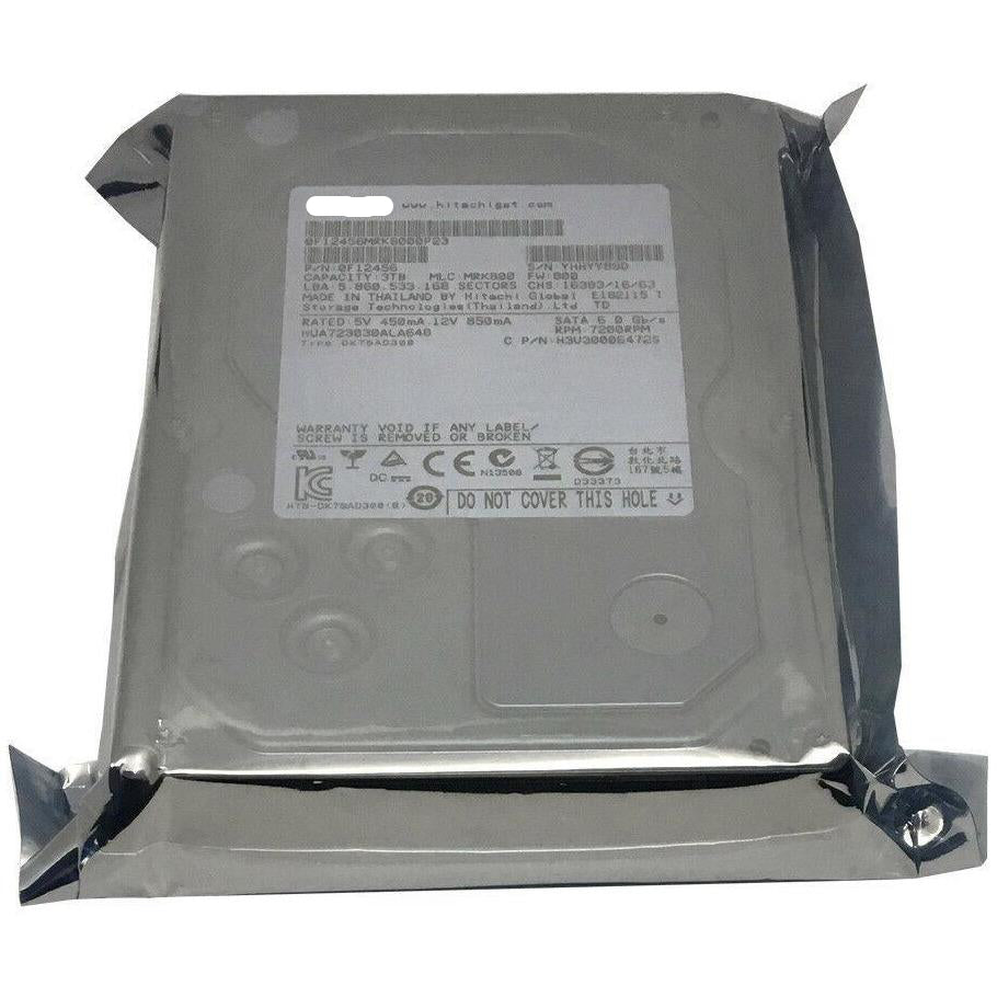 Hitachi Ultrastar HUA723030ALA640 3TB 7200 RPM 64MB SATA 6.0Gb/s 3.5" Hard Drive 829686001787-FoxTI