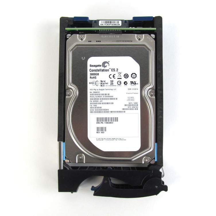VX-VS07-030 3TB NL SAS 7.2K Spare VNX VNX6GSDAE15 VNX5500 VNX5700 VNX7500