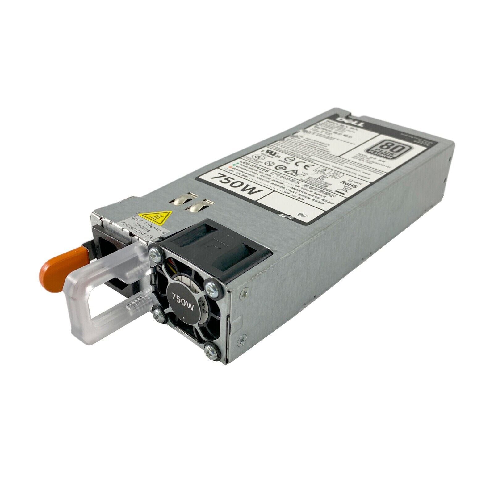 Fuente de alimentación 05RHVV 750W 80 Plus Platinum para R730XD R730 R630 T630 T430