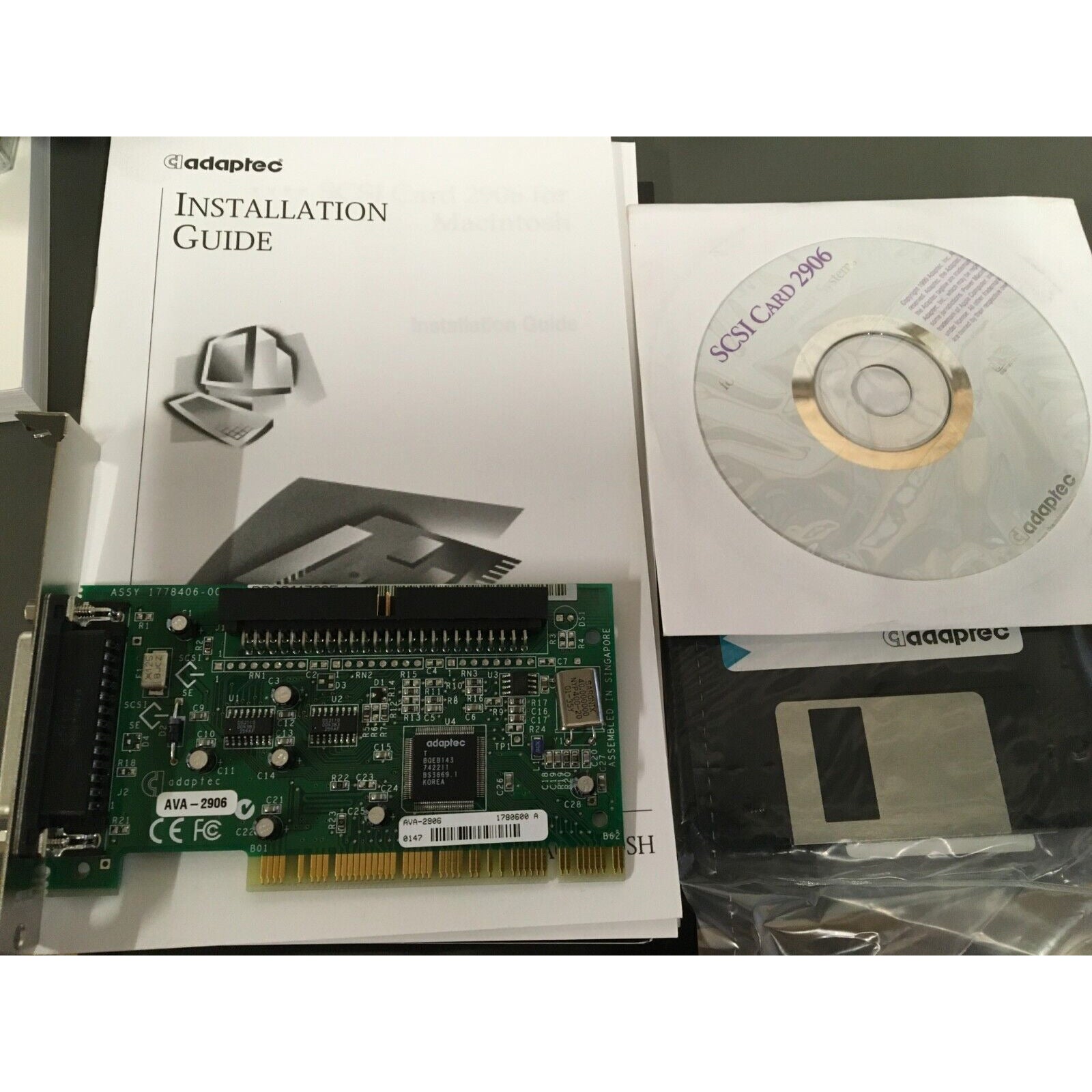 2906 SCSI PCI Kit with and Mac Support