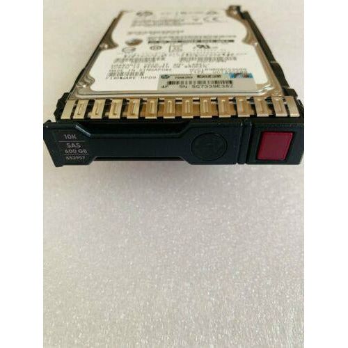 Disco HP EG0600FBVFP 641552-003 653957-001 600GB 10K 2.5" SFF SAS HARD DRIVE Gen9 G8 9 - MFerraz Tecnologia