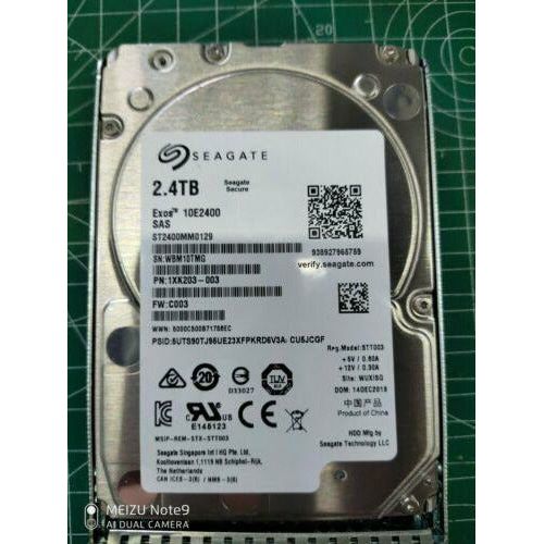 Disco Seagate Enterprise Performance ST2400MM0129 2.4TB 10K SAS 12Gb/s 2.5" Hard Disk - MFerraz Tecnologia