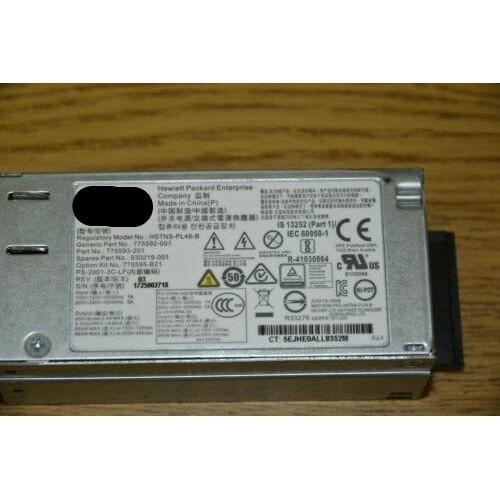 HP Enterprise 900w Hot-Plug Power Supply for DL180G9 Gen9 (HSTNS-PL48-B) fonte - MFerraz Tecnologia
