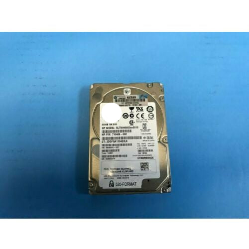 HP 3Par 727401-001 900GB 6G 10K SAS SFF NHP Drive 710488-002 ST900MM0026 disco - MFerraz Tecnologia